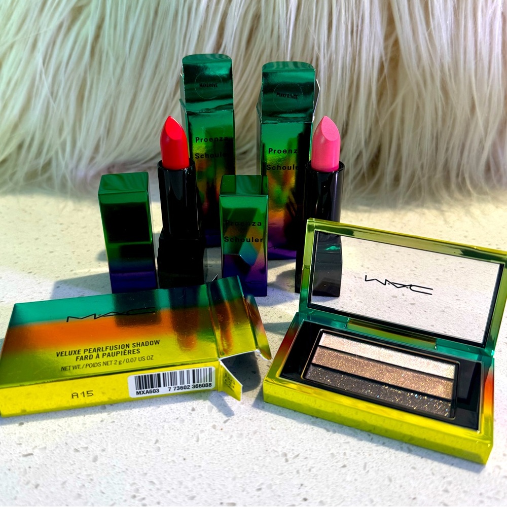 MAC Proenza Schouler Collection 2 lipsticks 1 eye shadow palette BNIB